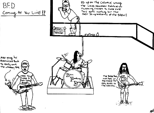 Disgusting McGee Cartoon